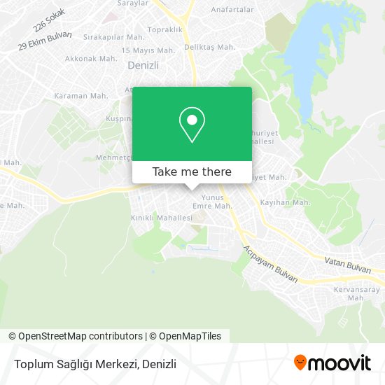Toplum Sağlığı Merkezi map