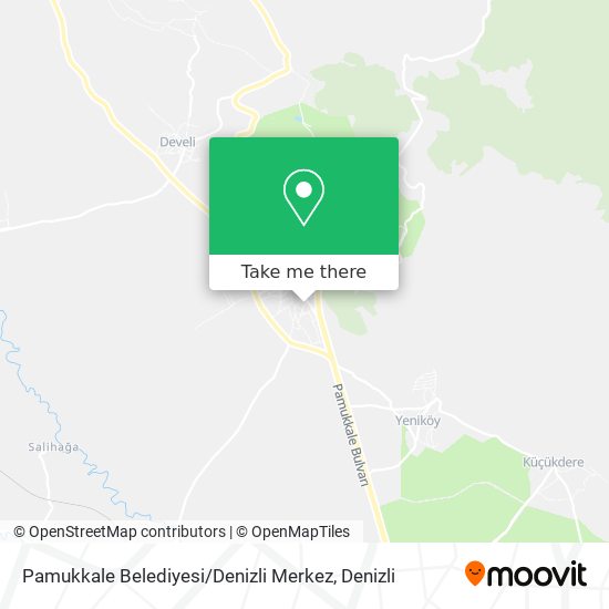 Pamukkale Belediyesi / Denizli Merkez map