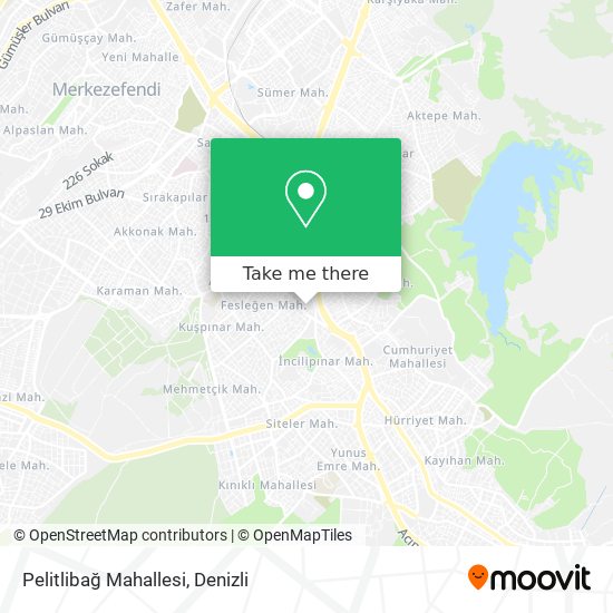 Pelitlibağ Mahallesi map