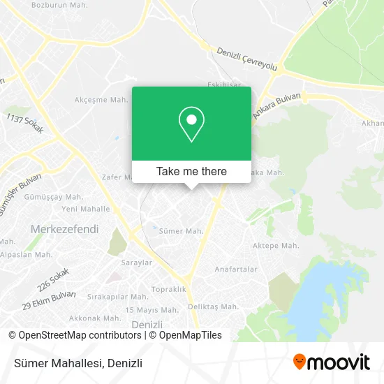Sümer Mahallesi map