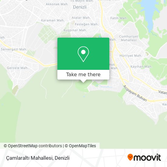 Çamlaraltı Mahallesi map