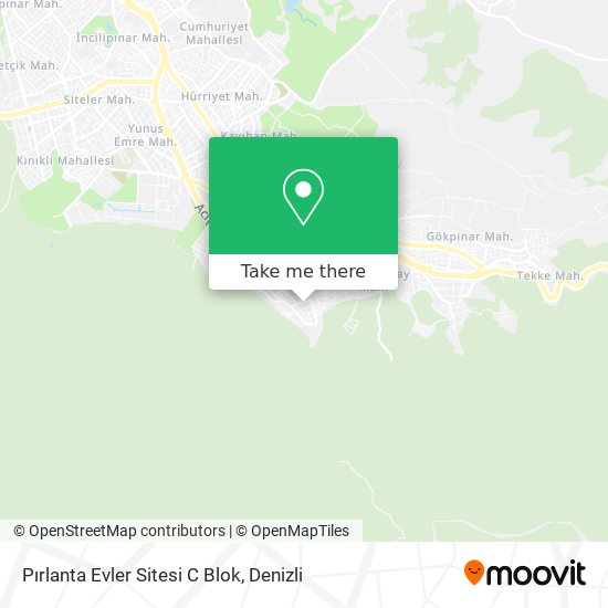 Pırlanta Evler Sitesi C Blok map