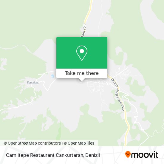 Camlitepe Restaurant Cankurtaran map