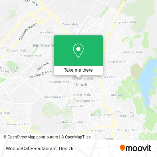 Woops-Cafe-Restaurant map