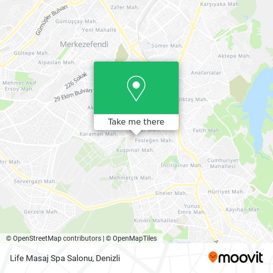 Life Masaj Spa Salonu map