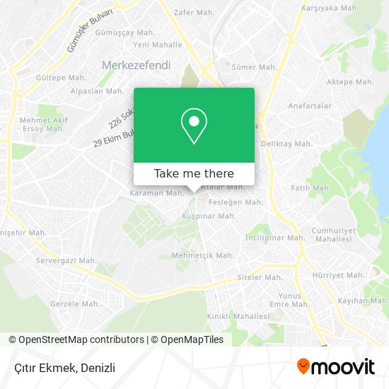 Çıtır Ekmek map
