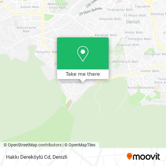 Hakkı Dereköylü Cd map