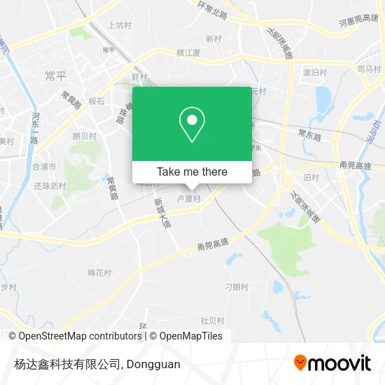 杨达鑫科技有限公司 map
