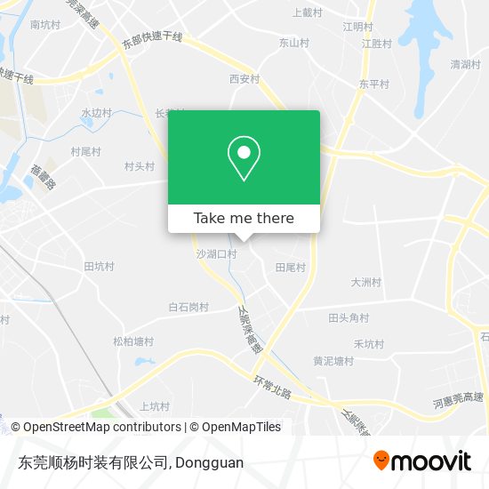 东莞顺杨时装有限公司 map