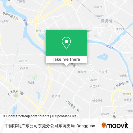 中国移动广东公司东莞分公司东坑支局 map