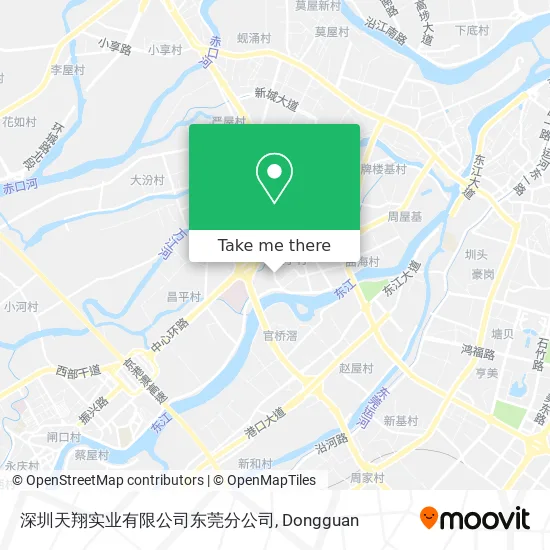 深圳天翔实业有限公司东莞分公司 map