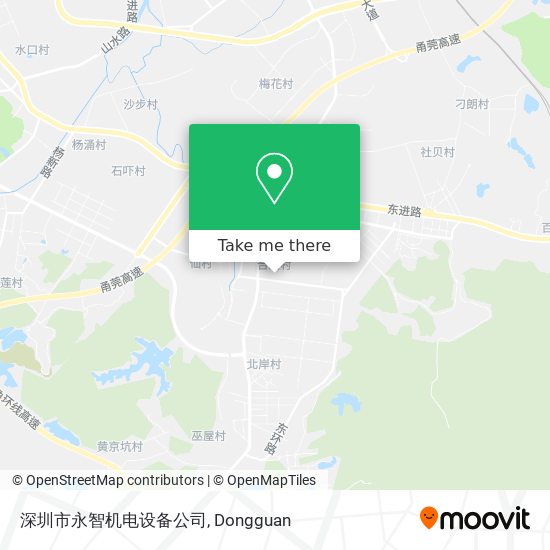 深圳市永智机电设备公司 map