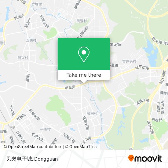 凤岗电子城 map