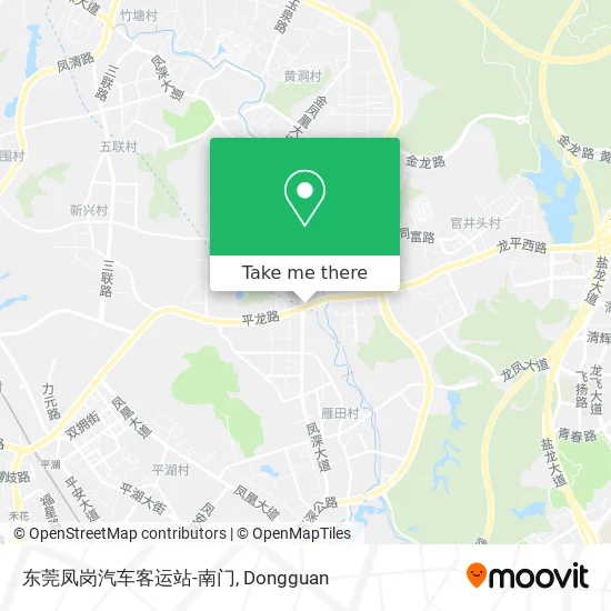 东莞凤岗汽车客运站-南门 map