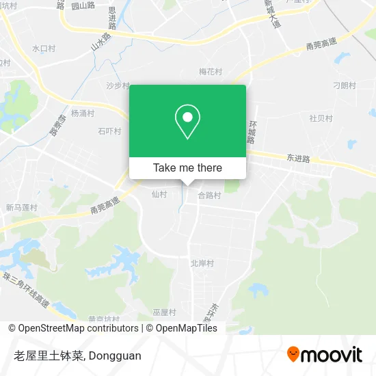 老屋里土钵菜 map