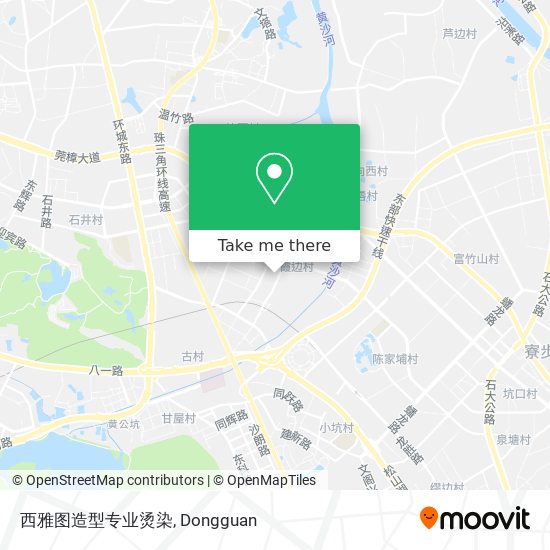 西雅图造型专业烫染 map