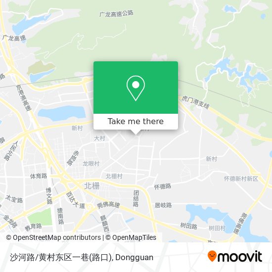 沙河路/黄村东区一巷(路口) map