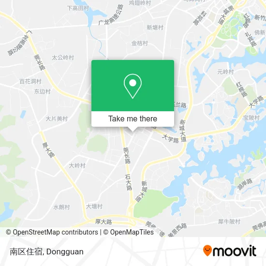 南区住宿 map