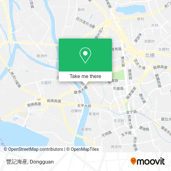 豐記海産 map