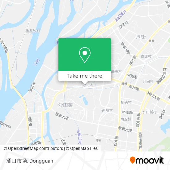 涌口市场 map