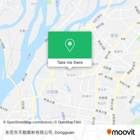 东莞市天都展柜有限公司 map