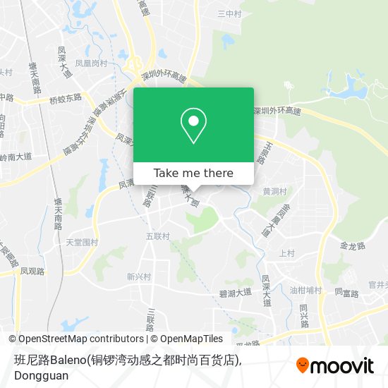 班尼路Baleno(铜锣湾动感之都时尚百货店) map