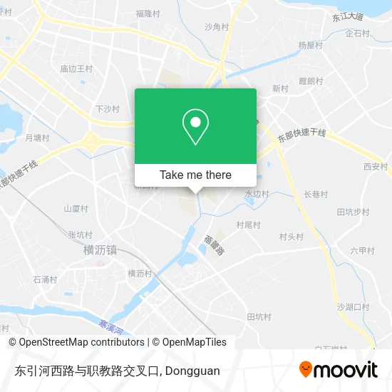东引河西路与职教路交叉口 map