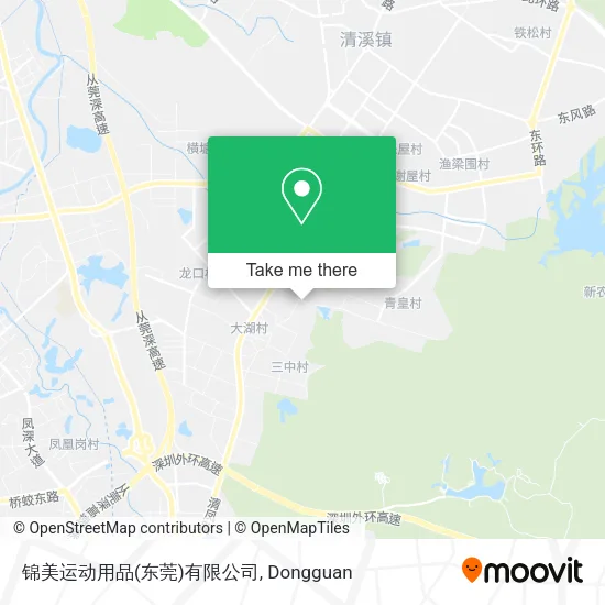 锦美运动用品(东莞)有限公司 map