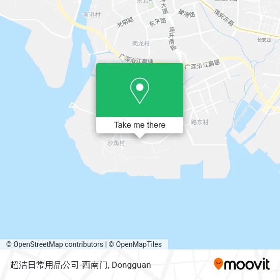 超洁日常用品公司-西南门 map