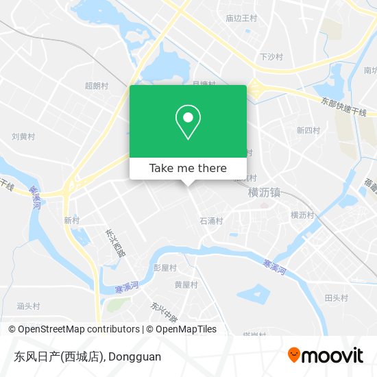 东风日产(西城店) map