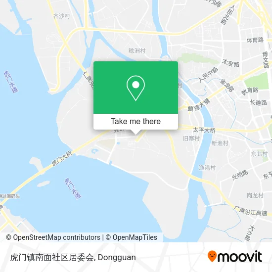 虎门镇南面社区居委会 map