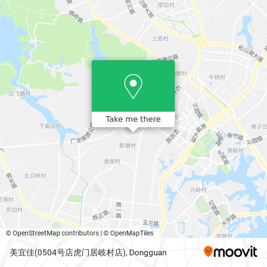 美宜佳(0504号店虎门居岐村店) map