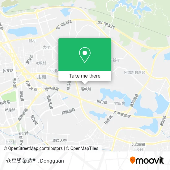 众星烫染造型 map