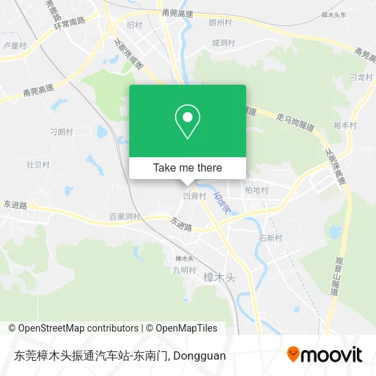 东莞樟木头振通汽车站-东南门 map