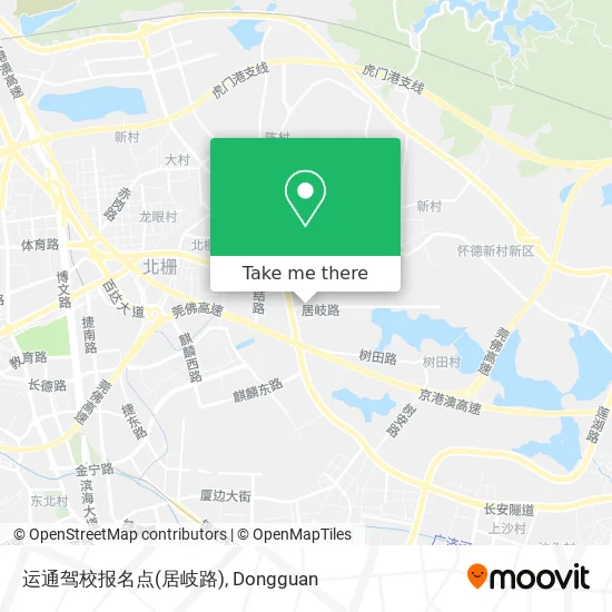 运通驾校报名点(居岐路) map