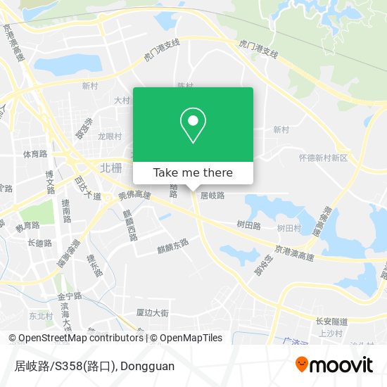 居岐路/S358(路口) map