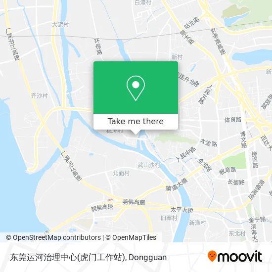 东莞运河治理中心(虎门工作站) map