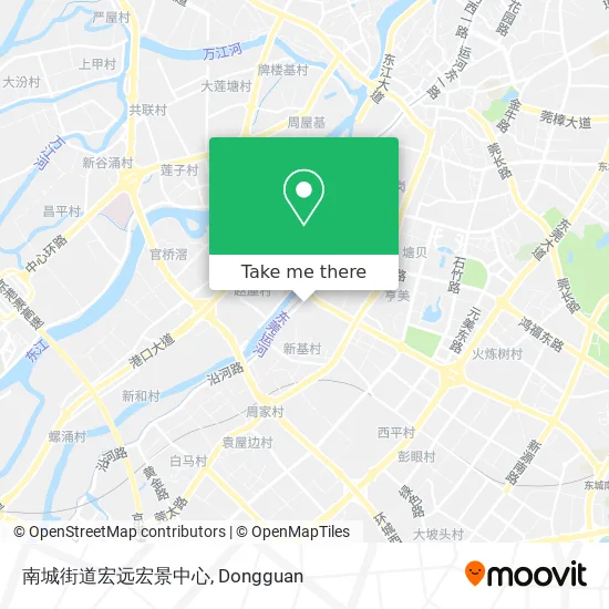 南城街道宏远宏景中心 map