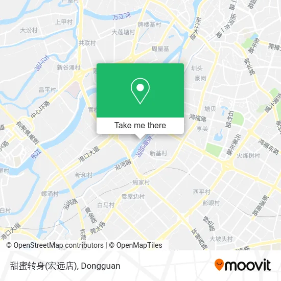 甜蜜转身(宏远店) map