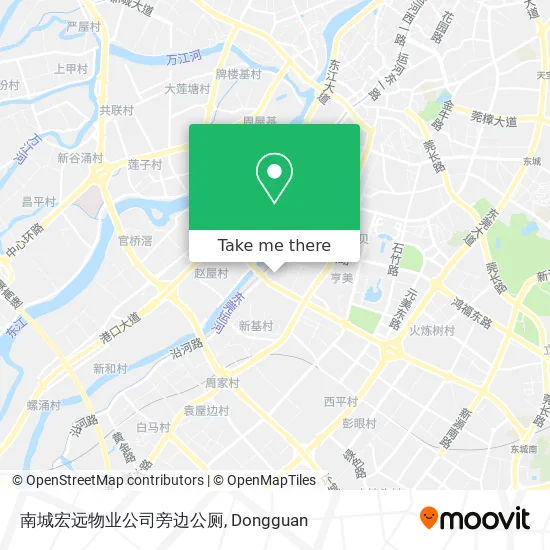 南城宏远物业公司旁边公厕 map