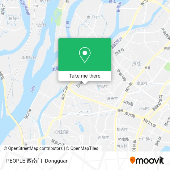 PEOPLE-西南门 map