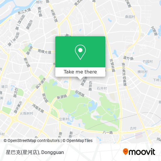 星巴克(星河店) map