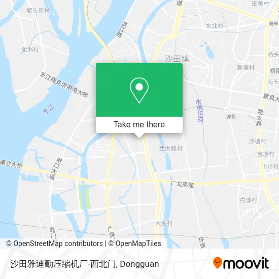 沙田雅迪勤压缩机厂-西北门 map