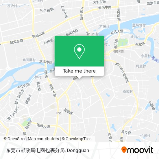 东莞市邮政局电商包裹分局 map