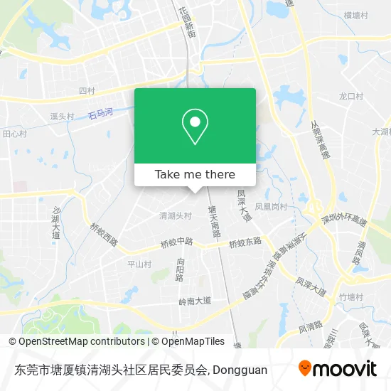 东莞市塘厦镇清湖头社区居民委员会 map