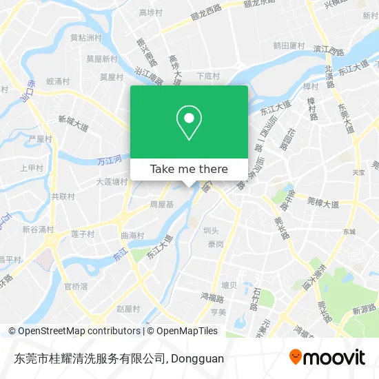 东莞市桂耀清洗服务有限公司 map