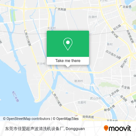 东莞市佳盟超声波清洗机设备厂 map