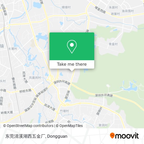 东莞清溪湖西五金厂 map
