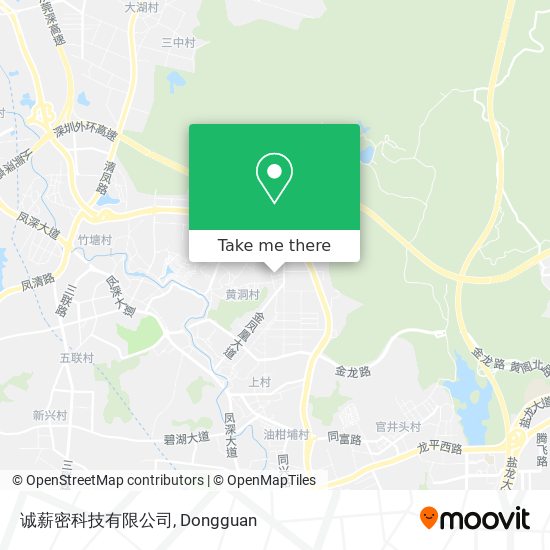 诚薪密科技有限公司 map