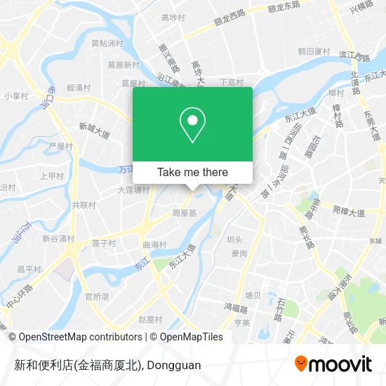 新和便利店(金福商厦北) map